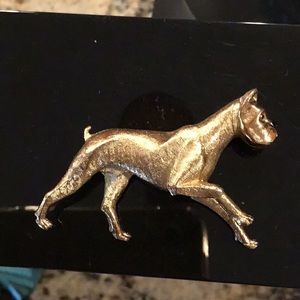 Gold Boxer Pin